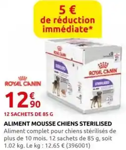 Rural Master Aliment mousse chiens sterilised offre