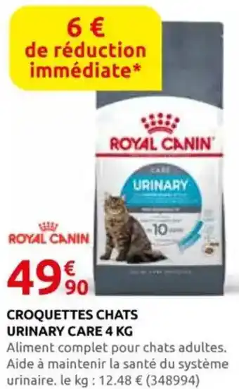 Rural Master Croquettes chats urinary care offre