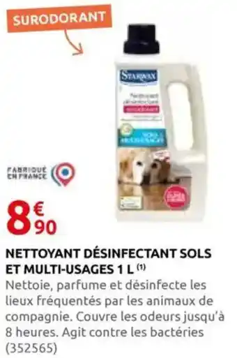 Rural Master Nettoyant désinfectant sols et multi-usages offre