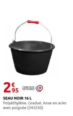 Rural Master Seau noir offre