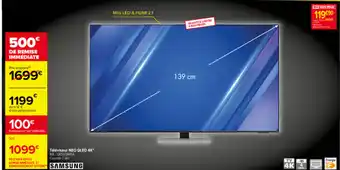 Carrefour Téléviseur NEO QLED 4K offre