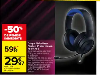Casque Filaire Razer
