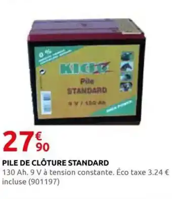 Rural Master Pile de clôture standard offre