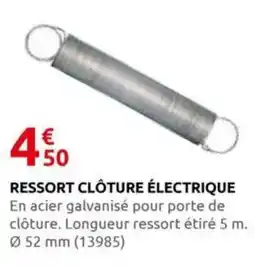 Rural Master Ressort clôture électrique offre