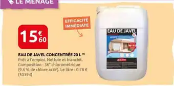 Rural Master EAU DE JAVEL concentrée offre