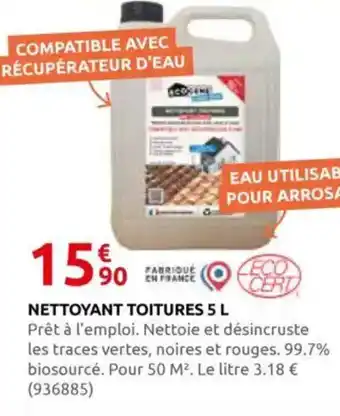 Rural Master Nettoyant toitures offre