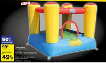 Carrefour Château Gonflable offre