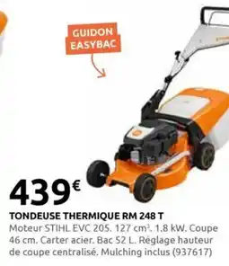 Rural Master Tondeuse thermique rm 248 t offre