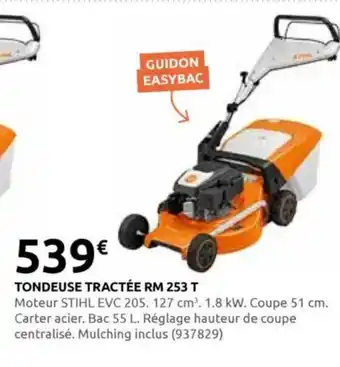 Rural Master Tondeuse tractée rm 253 t offre