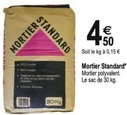 Tridôme Mortier Standard offre