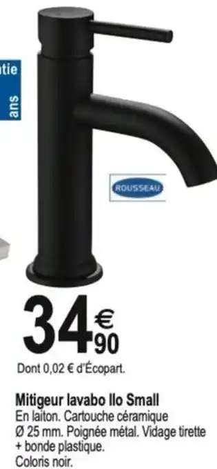 Tridôme ROUSSEAU Mitigeur lavabo llo Small offre