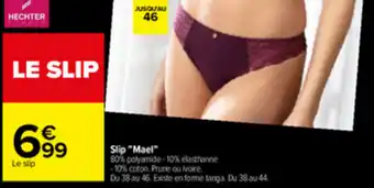 Carrefour Slip Mael offre
