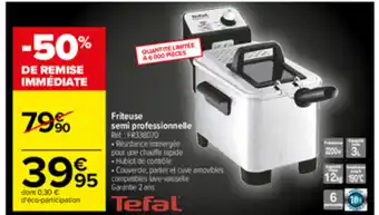 Carrefour Friteuse Semi Professionnelle offre