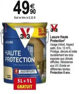 Tridôme Lasure Haute Protection offre