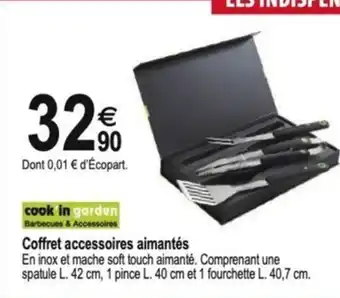 Tridôme Coffret accessoires aimantés offre