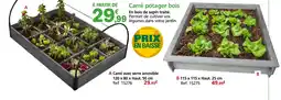 Provence Outillage Carré potager bois offre