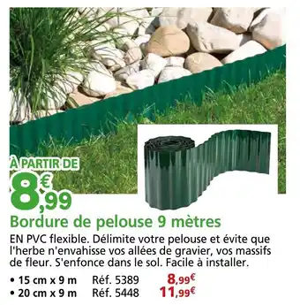 Provence Outillage Bordure de pelouse 9 mètres offre