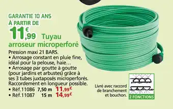 Provence Outillage Tuyau arroseur microperforé offre