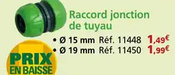 Provence Outillage Raccord jonction de tuyau offre