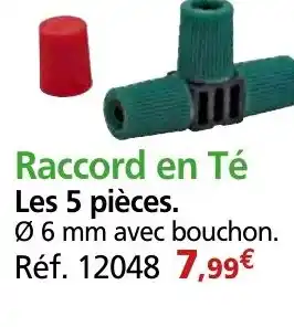 Provence Outillage Raccord en Té offre