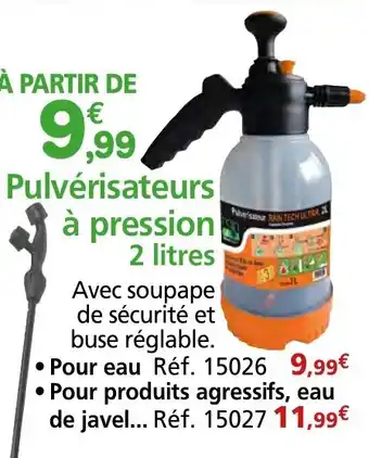 Provence Outillage Pulvérisateurs à pression offre