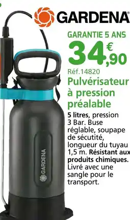 Provence Outillage GARDENA Pulvérisateur à pression préalable offre