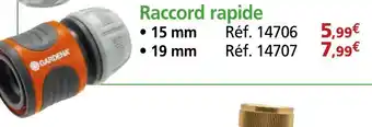 Provence Outillage Raccord rapide offre