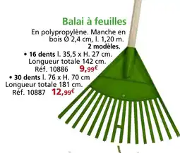 Provence Outillage Balai à feuilles offre