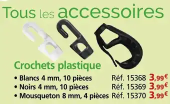 Provence Outillage Crochets plastique offre