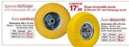 Provence Outillage Roue increvable jaune offre