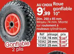 Provence Outillage Roue gonflable offre