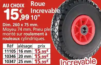 Provence Outillage Roue Increvable 10" offre