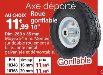 Provence Outillage Roue gonflable offre