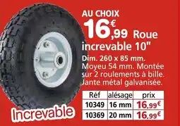 Provence Outillage Roue increvable 10" offre