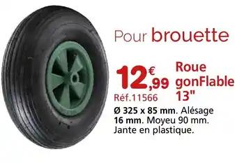 Provence Outillage Roue ,99 gonflable 13" offre