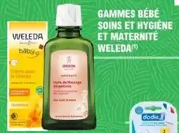 E.Leclerc Gammes bébé soins et hygiène et maternité weleda offre