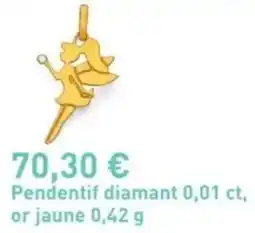 E.Leclerc Pendentif diamant offre