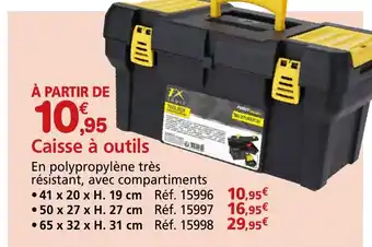 Provence Outillage Caisse à outils offre