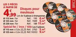 Provence Outillage Disques pour meuleuse offre