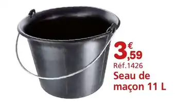 Provence Outillage Seau de maçon offre