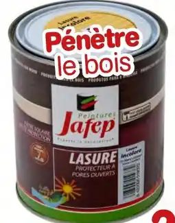 Provence Outillage JAFEP Lasure spéciale bois intérieur extérieur offre