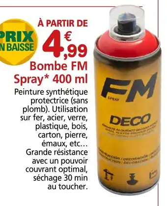 Provence Outillage FM Bombe Spray offre