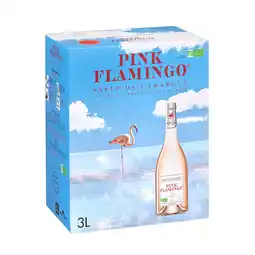 E.Leclerc Pink Flamingo BIO - Sable de Camargue IGP - Rosé - Bag in Box - 3 L offre