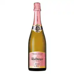 E.Leclerc Crémant d'Alsace AOP Wolfberger - Sec Rosé - 75 cl offre