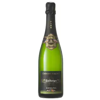 E.Leclerc Crémant d'Alsace AOP Wolfberger Riesling - Brut - 75 cl offre