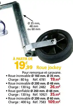 Provence Outillage Roue jockey offre