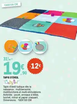 E.Leclerc Tapis d'eveil offre