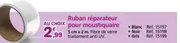 Provence Outillage Ruban réparateur pour moustiquaire offre