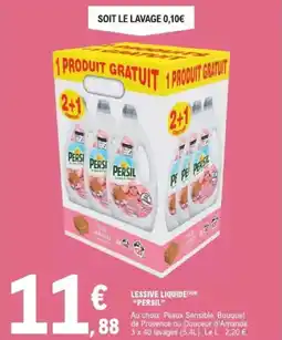 E.Leclerc Lessive liquide persil offre