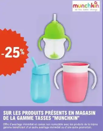 E.Leclerc Sur les produits présents en magasin de la gamme tasses munchkin offre